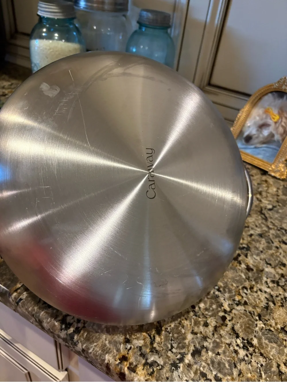 Caraway Stainless Steel Pan 4.5 Qt